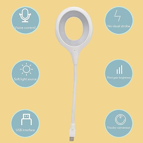 Smart Voice Activated And Controlled USB Light