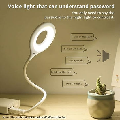 Smart Voice Activated And Controlled USB Light
